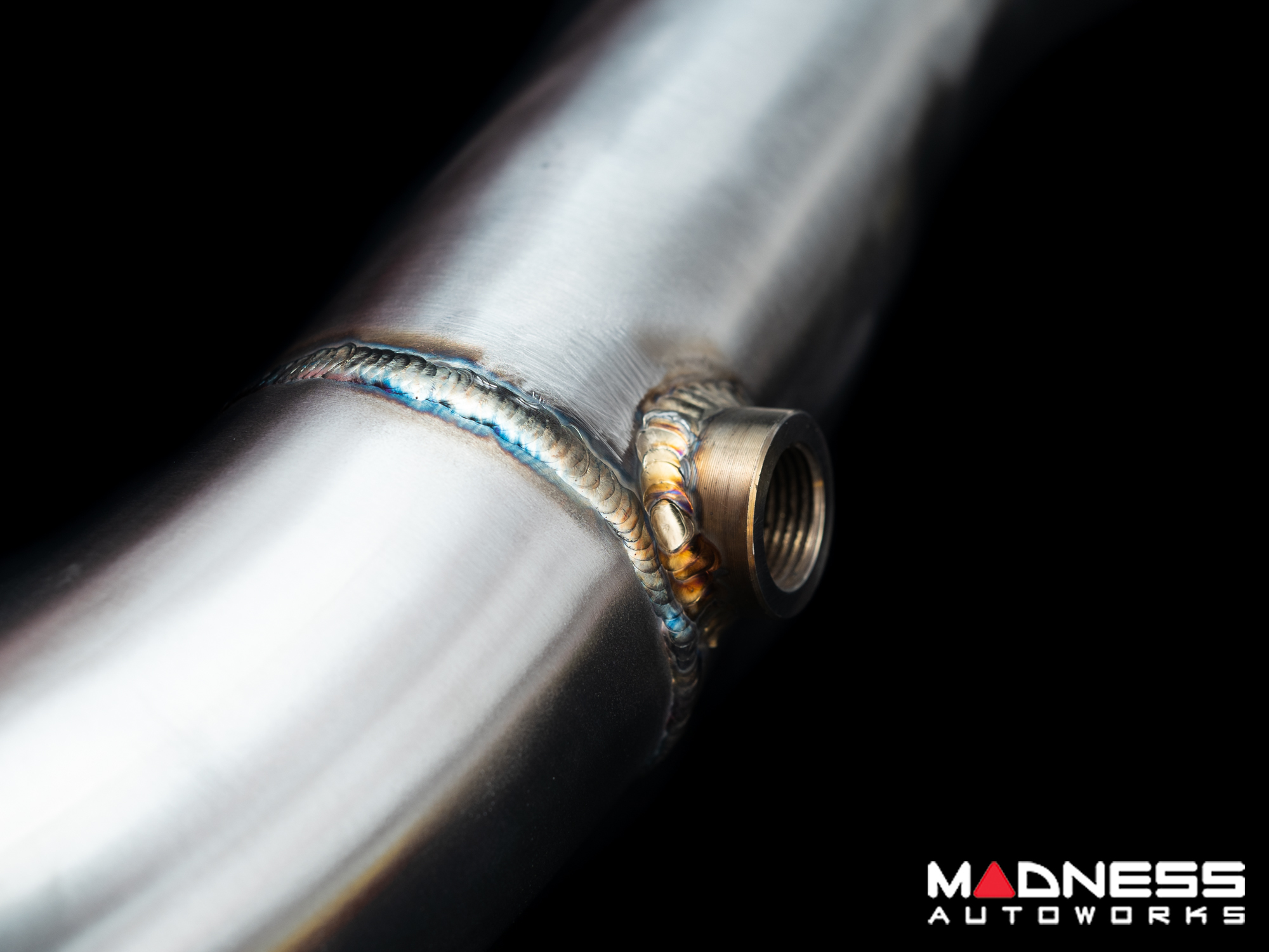 Jaguar F-TYPE Downpipe Set - w/ Heat Shield - TUO - 3.0L V6